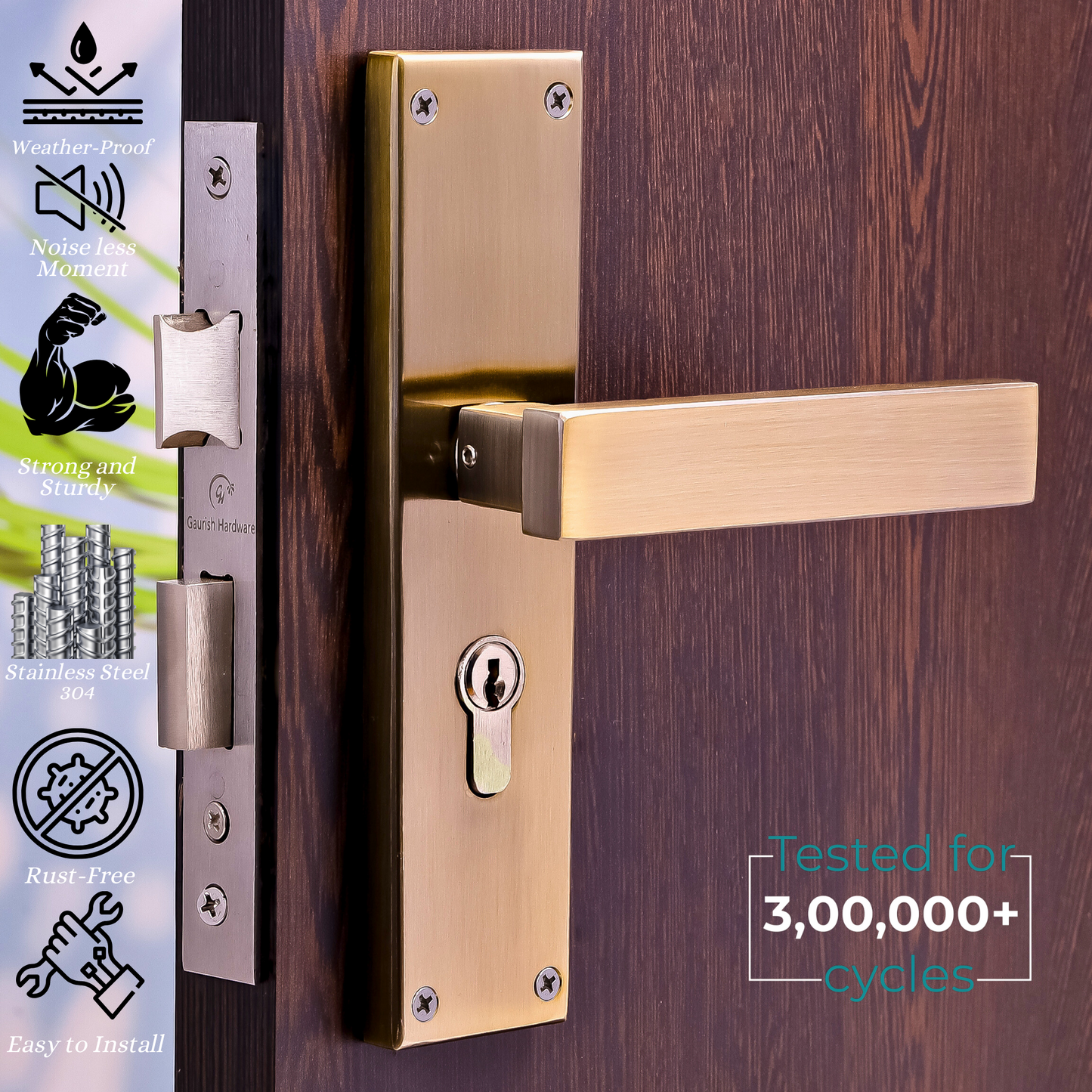 Gaurish Hardware Door Lock For Main door lock | Bedroom